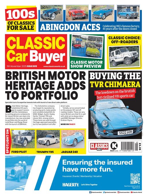 Title details for Classic Car Buyer by Kelsey Publishing Ltd - Available